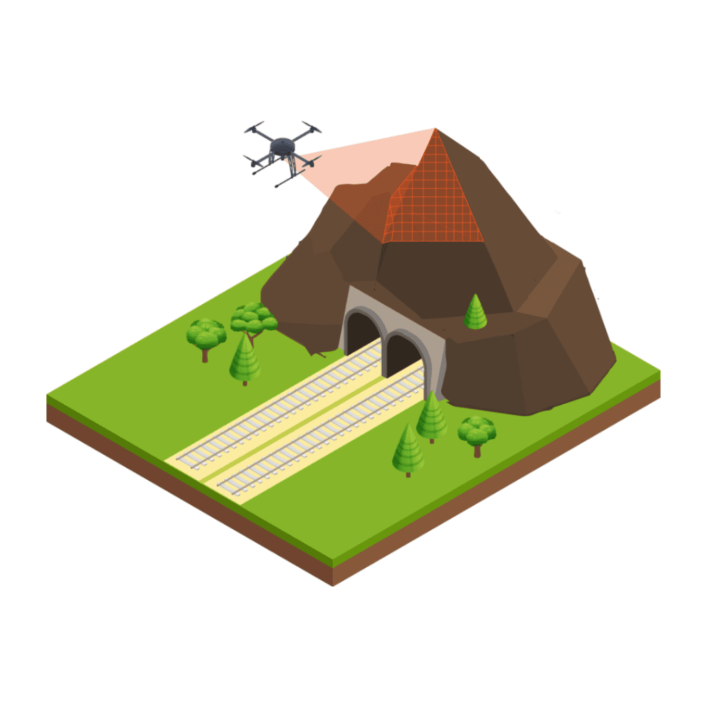 Safety - Drones and UAV can go to places that are deemed dangerous and unsafe for humans to go collect data. Tall structures, dangerous cliffs, high risk environments and more. Safety is our top priority.